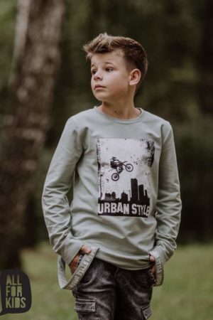 Bluza chłopięca miętowa Urban Style