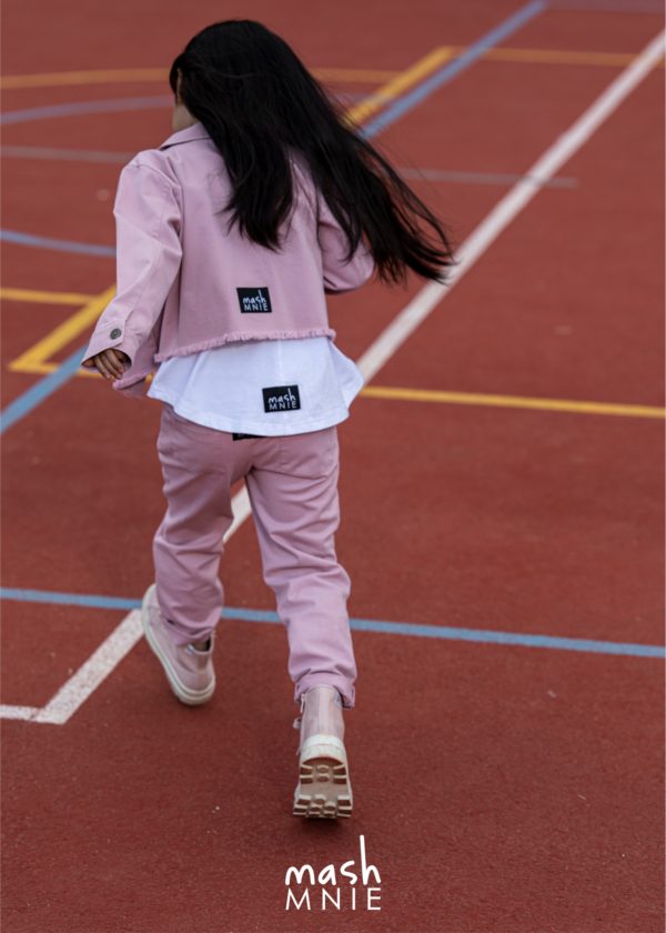 Różowa kurtka dla dziewczynki Mashmnie