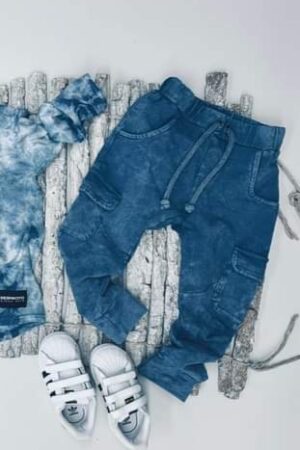 Spodnie chłopięce Vintage dark blue Despacito