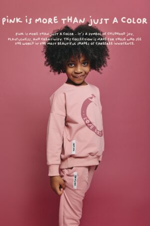 Spodnie dla Dziewczynki Różowe Loose Bluzz