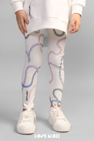 Tunika dla Dziewczynki Śmietankowa Loose Bluzz