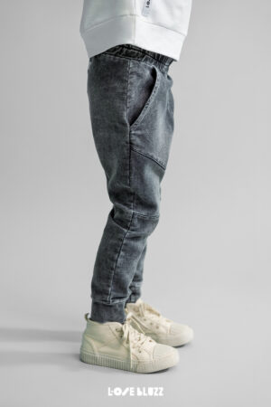 Spodnie Chłopięce Grey Hello Summer Jeans Loose Bluzz