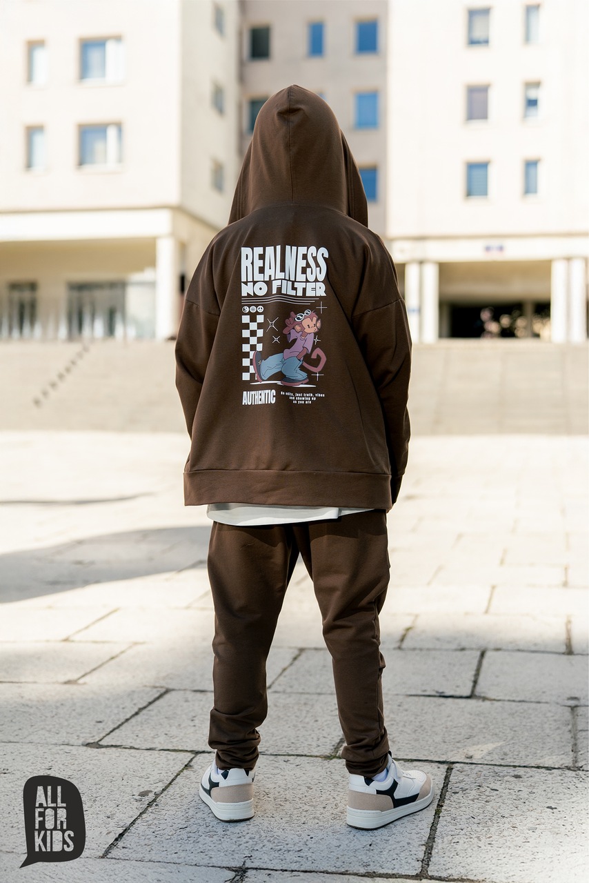 Bojówki Chłopięce Brązowe BTS All For Kids Bojówki Chłopięce Brązowe BTS All For Kids