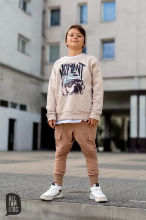Bluza Chopięca Beżowa BtS All For Kids