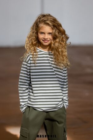 Koszula dla Chłopca w Kratę Brązowa AW25 MashMnie