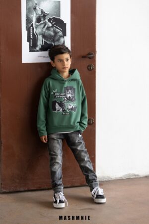 Spodnie Chłopięce Grey Jeans AW25 MashMnie