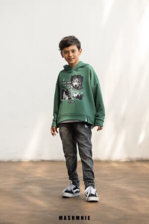 Spodnie Chłopięce Grey Jeans AW25 MashMnie